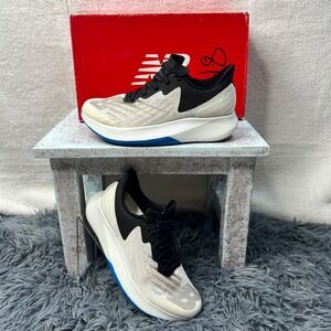 New‎ Balance FuelCell TC Women's Running Shoes White Blue 6.5